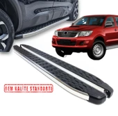 HILUX 2006 2007 2008 2009 2010 2011 2012 2013 2014 2015 ARACA ÖZEL BLACKLİNE YAN BASAMAK - 1