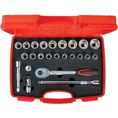 İzeltaş 1113002024 1/2'' Lokma Anahtar Takımı 24 Parça - 1