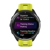 Garmin Forerunner 965 - Karbon Gri DLC Titanyum Sarı | Siyah - 1