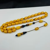 Özel Tasarım Kuka Kombinli Sıkma Kehribar Tesbih Hcz-Model TYYNJ - 3