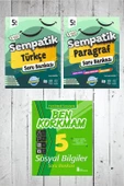 5.Sınıf Ünlüler Sempatik Türkçe-Paragraf Soru Bankası - 1