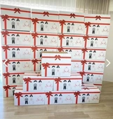 Kolix İsim Etiketli Çeyiz Kolisi Gelin Karton Koli Kutu Ambalaj 57x25x33 cm 25 Adet thumbnail 2