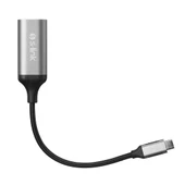 S-link SW-U5145 Gri Metal Type-C to VGA Adaptör (PC için) - 2