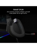 Gamepower Kyruse Pro Hi-Fi 7.1 RGB Kablolu Mikrofonlu Kulak Üstü Oyuncu Kulaklığı - 4