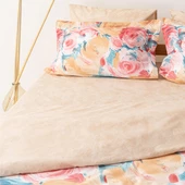 Soley | Rose | %100 Pamuk Çift Kişilik Nevresim Takımı - 2