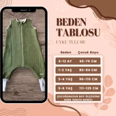 4 Kat Müslin Arası İplik Elyaflı Uyku Tulumu, 1,5 tog (18-22 derece oda sıcaklığı) - 8