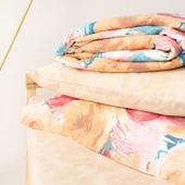 Soley | Rose | %100 Pamuk Çift Kişilik Nevresim Takımı - 4