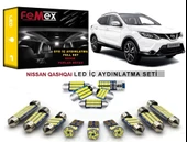 Nissan Qashqai J11 Cam Tavanlı Model LED İç Aydınlatma Ampul Seti FEMEX Parlak Beyaz - 1