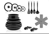 LEGGNO LE-AIO2252SET23 ALL-IN ONE PRO 23 PRC SERAMIK TENCERE SETI - 1