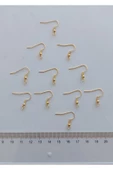 Tha Küpe Kancası 10 Çift Gold Renk Model 1 - 1