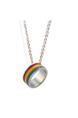 Rainbow (gökkuşağı) Yüzük Kolye - 1