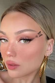 Minimal Karışık Kelebek Geçici Dövme Tattoo - 1