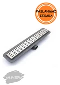 WUVERA 60 cm Duş Kanalı Yer Sifonu Gider Krom - Wuvera - 2