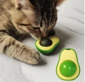 RENETİC Avokado Catnip Avokado Kedi Çimi Topu Avokado Kedi Nanesi Oyuncağı Kedi Oyuncağı - 1