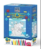 Art Puzzle Çöz Boya/ Bölme 5849 - 1
