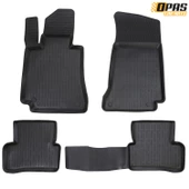 Mercedes C Serisi W204 2007-2013 Arası 3D Havuzlu Oto Paspas - 1