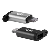 LinkTech O189 Micro USB to Lightning Dönüştürücü Metal Adaptör - 1