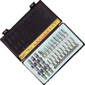 Armway S20F902P Plastik Kutulu Saatçi Tornavida Seti (9 Parça + 18 Yedek) - 1