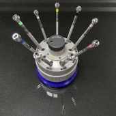 Armway SD903S Döner Tablalı Saatçi Tornavida Seti (9 Adet+9 Adet Yedek) - 1