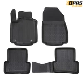 Renault Clio 3 2006-2012 Arası 3D Havuzlu Oto Paspas - 1