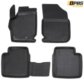 Peugeot 208 2012-2020 3D Havuzlu Oto Paspas - 1