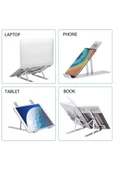 Everest Everpad Dc-7015 7" Alüminyum 6 Kademeli Masaüstü Tablet ve Telefon Tutucu Standı - 4
