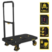Stanley FATMAX FX712 Profesyonel Katlanabilir Paket Taşıma Arabası 120 kg. - 2