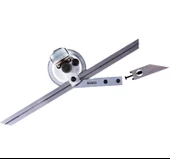 Asimeto AS-490067 Üniversal Açı Ölçer Çubuk Büyüteçli 200 mm - 1