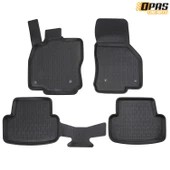 Seat Leon MK4 Manuel 2021 Sonrası 3D Havuzlu Oto Paspas - 1