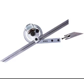 Asimeto AS-490066 Üniversal  Açı Ölçer Çubuk Büyüteçli  150 mm - 1