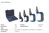 BTS BTS03107 4'lü Dijital Mikrometre Seti - 2