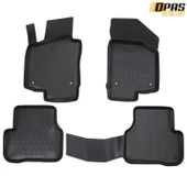 Volkswagen Passat CC 2008 Sonrası 3D Havuzlu Oto Paspas - 1