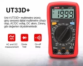 UNI-T UT33D+ Dijital Multimetre - 3