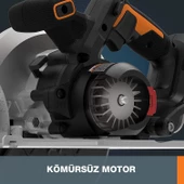 WORX Li-ion Kömürsüz Profesyonel Daire Testere 20Volt 4.0Ah - 4