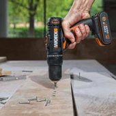 WORX 20Volt/2.0Ah. Li-ion Çift Akülü Profesyonel Şarjlı Matkap - 3
