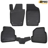 Volkswagen Polo 2003-2008 Arası 3D Havuzlu Oto Paspas - 1