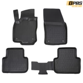 Volkswagen Touran 2003 Sonrası 3D Havuzlu Oto Paspas - 1