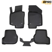 Volkswagen Golf 6 2009-2012 Arası 3D Havuzlu Oto Paspas thumbnail 1