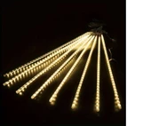 Meteor Kayan Led Tüpleri Sarı Işık 8 Tüp Bahçe Led Aydınlatma - 4