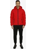 Lumberjack A10139863408010 Erkek Kırmızı Mont - 1