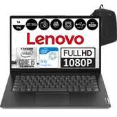 Lenovo V14 Gen4 Iru Intel Core I5 13420H 16GB 4tb SSD Windows 11 Home 14 Inç Fullhd Taşınabilir Bilgisayar 83A00064TRH15 + Zetta Çanta thumbnail 1
