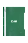 Dağtaş Kırtasiye Noki Telli Dosya 50'li Paket Yeşil - 3