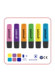 Dağtaş Kırtasiye Penmark Fosforlu Kalem Neon 6 Renk - 4