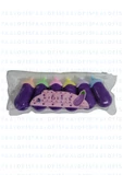 Noname Eggplant Patlıcan Şekilli 6 Renk Fosforlu Kalem - 6