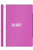 Dağtaş Kırtasiye Noki XL Telli Dosya 25'li Paket Pembe - 5
