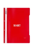 Dağtaş Kırtasiye Noki Telli Dosya 50'li Paket Kırmızı thumbnail 4