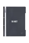 Dağtaş Kırtasiye Noki Telli Dosya 50'li Paket Siyah - DS-517 - 8