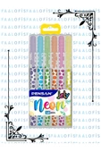 Pensan Jelly Neon Kaliteli Jel Kalem 6'lı - 8