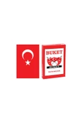Buket Türk Bayrağı 80x120 - 1