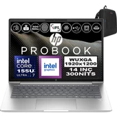 Hp Probook 440 G11 Intel Core Ultra 7 155U Ddr5 32GB 512GB SSD Intel® Aı Boost 14" Wuxga IPS Freedos Taşınabilir Bilgisayar A22YSEAF09 + Zetta Çanta thumbnail 1